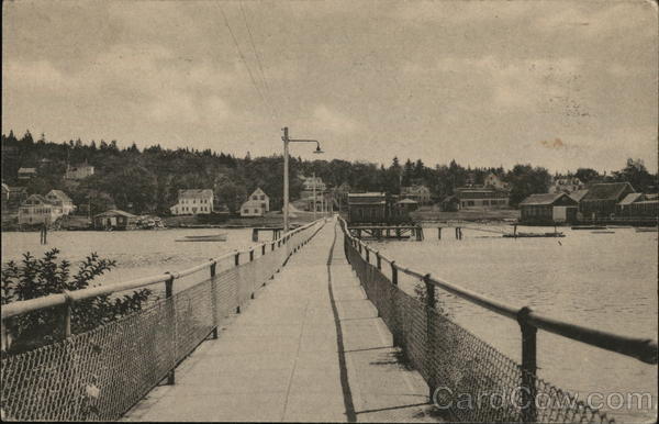 The Footbridge Boothbay Harbor Maine