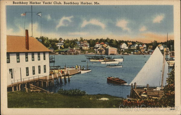 Boothbay Harbor Yacht Club Maine