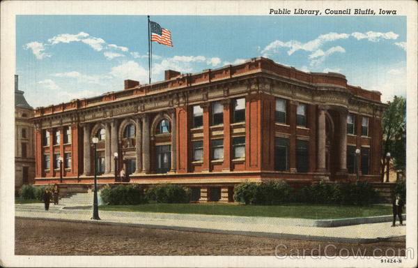 Public Library Council Bluffs Iowa