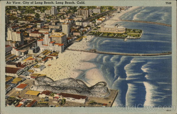 Air View, City of Long Beach California