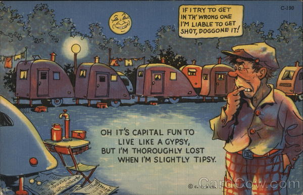 Trying to Find Your Trailer in Trailer Park C-190 Ray Walters