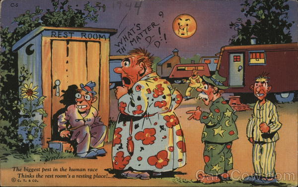 The Biggest Pest In The Human Race C-5 Ray Walters