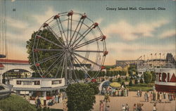 Coney Island Mall Postcard