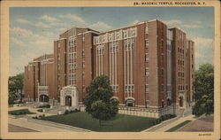 Masonic Temple Rochester, NY Postcard Postcard Postcard