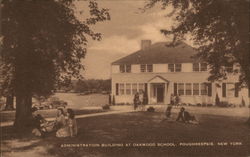 Administration Building at Oakwood School Poughkeepsie, NY Postcard Postcard Postcard