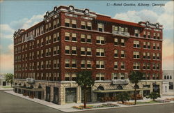 Hotel Gordon Albany, GA Postcard Postcard 