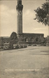 Railroad Station Postcard