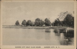Garden City Golf Club House Postcard