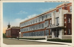 State Trade School New Britain, CT Postcard Postcard Postcard