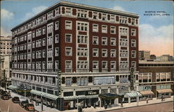 Martin Hotel Sioux City, IA Postcard Postcard Postcard