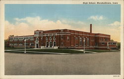 High School Marshalltown, IA Postcard Postcard Postcard