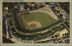 Wrigley Field Chicago, IL Postcard Postcard Postcard
