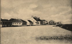 Bay Front at Ocean Beach Postcard