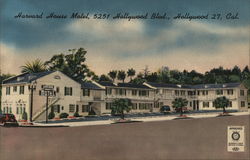 Howard House Motel Postcard
