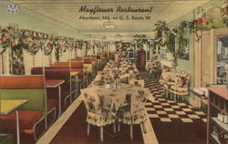 Mayflower Restaurant Postcard