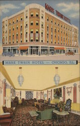 Mark Twain Hotel Chicago, IL Postcard Postcard Postcard