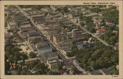 Aerial View Postcard