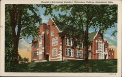 Chemistry-Psychology Building, Wittenberg College Springfield, OH Postcard Postcard Postcard