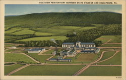 Rockview Penitentiary Bellefonte, PA Postcard Postcard Postcard