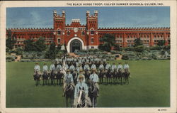 The Black Horse Troop, Culver Summer Schools Postcard