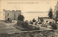 Fort William Henry, Dates from 1692 Postcard