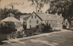 Fort Western, Built 1750 Postcard