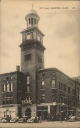 City Hall Biddeford, ME Postcard Postcard Postcard