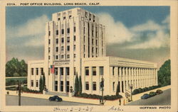 Post Office Building Long Beach, CA Postcard Postcard Postcard