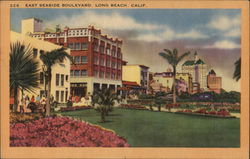 East Seaside Boulevard Long Beach, CA Postcard Postcard Postcard