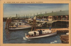 United States Navy Landing Long Beach, CA Postcard Postcard Postcard