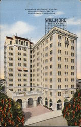 The Willmore Apartments-Hotel Long Beach, CA Postcard Postcard Postcard