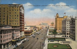 Ocean Boulevard Looking East Postcard