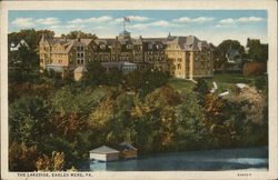 The Lakeside Eagles Mere, PA Postcard Postcard Postcard