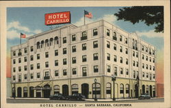 Hotel Carrillo Santa Barbara, CA Postcard Postcard Postcard