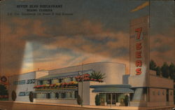 Seven Seas Restaurant Postcard