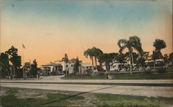 Palms Trailer Park Postcard