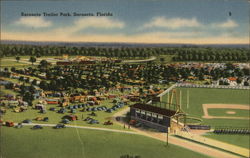 Sarasota Trailer Park Postcard