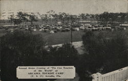 Arcadia Tourist Camp Florida Postcard Postcard Postcard