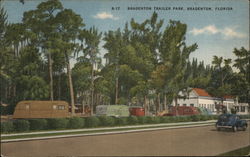 Bradenton Trailer Park Florida Postcard Postcard Postcard