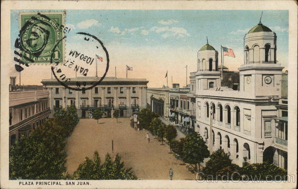 Plaza Principal San Juan Puerto Rico