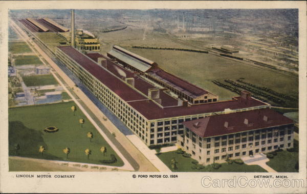 Lincoln Motor Company Detroit Michigan