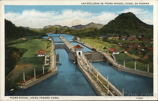 Pedro Miguel Locks, Panama Canal