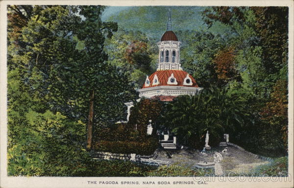 The Pagoda Spring Napa Soda Springs California