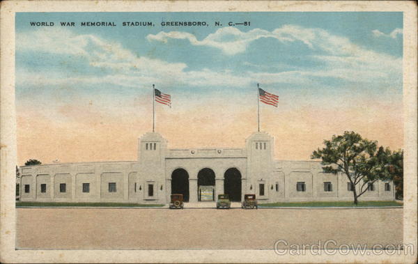 World War Memorial Stadium Greensboro North Carolina