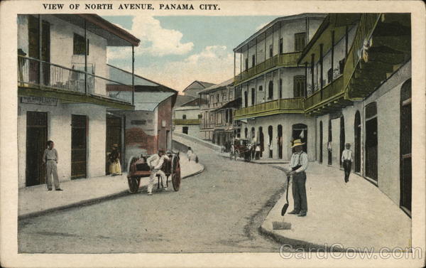 VIEW OF NORTH AVENUE PANAMA CITY
