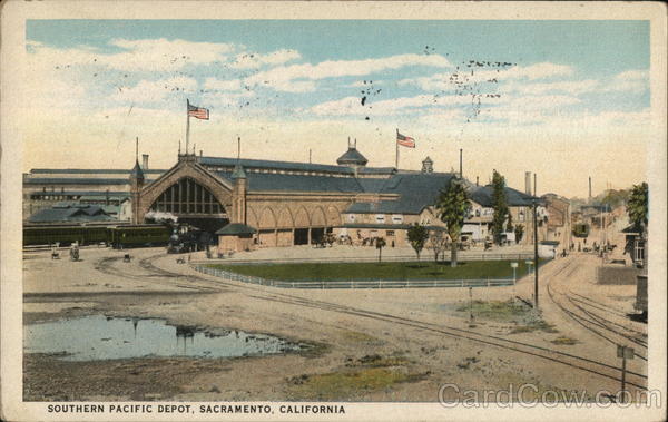 Southern Pacific Depot Sacramento California