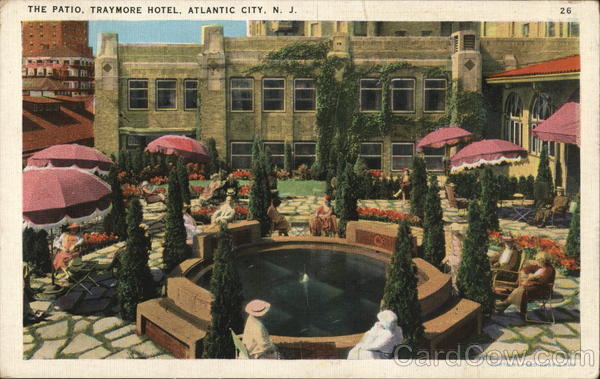 The Patio, Traymore Hotel Atlantic City New Jersey