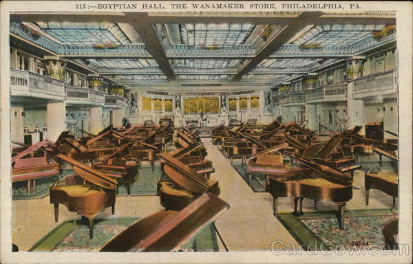 Egyptian Hall, Wanamaker Store Philadelphia Pennsylvania