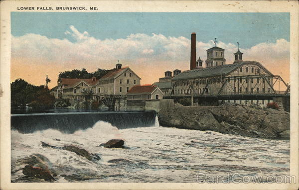 Lower Falls Brunswick Maine