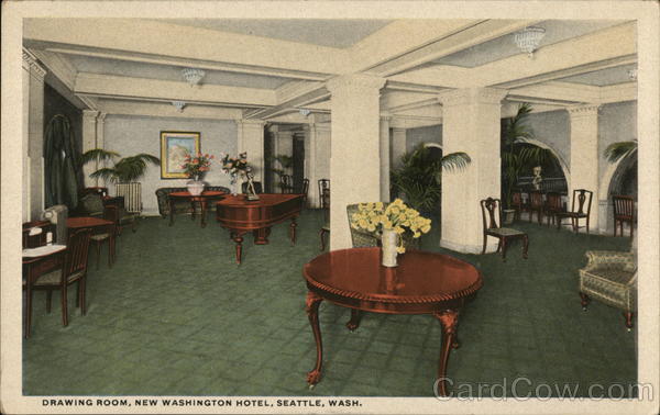 Drawing Room, New Washington Hotel Seattle